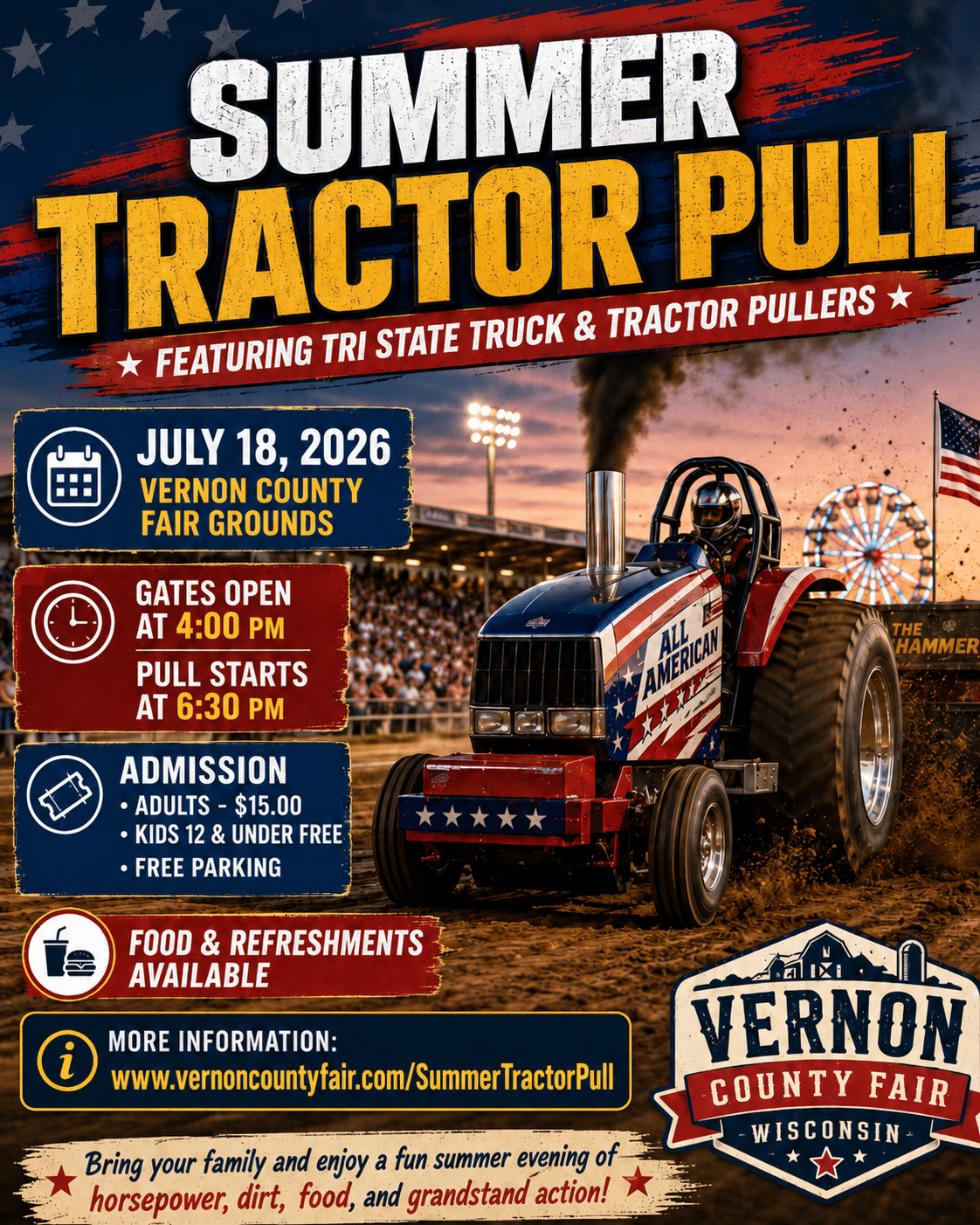 Summer Tractor Pull